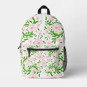 Rosa und grüner Rucksack