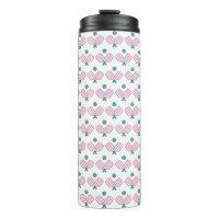 Rosa und grünes Pickleball