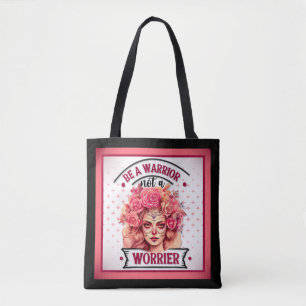 Rosa und Hübscher Zuckerschädel Tasche