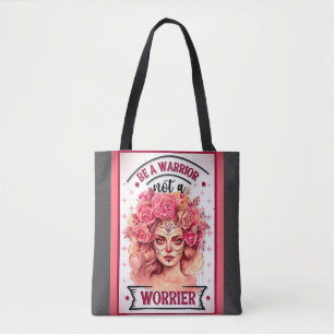 Rosa und Hübscher Zuckerschädel Tasche
