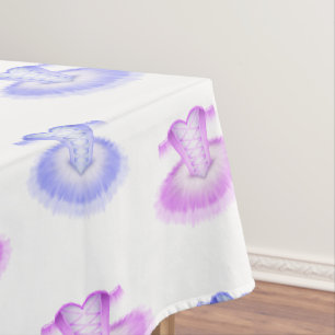Rosa und Lila Ballett Geburtstag Tutu Farbe Tischdecke