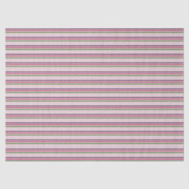 Rosa und Lila einfacher Streifen Seidenpapier
