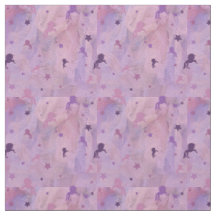 rosa und lila Einhorn- und Sterndesign-