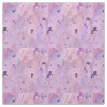 rosa und lila Einhorn- und Sterndesign-
