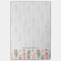 rosa und Lila Ethnic Fether-Muster