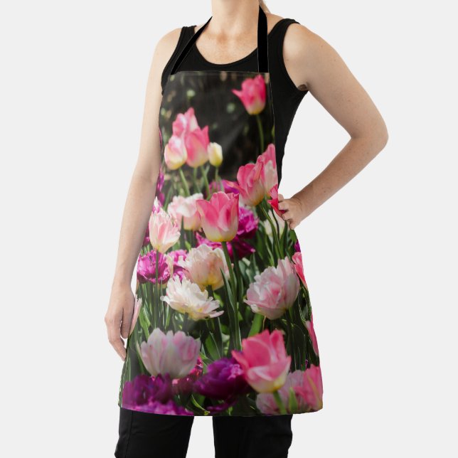 Rosa und Lila Freude Schürze (InSitu)