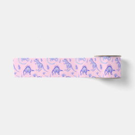 Rosa und Lila Girls Dinosaur-Geschenke Satinband