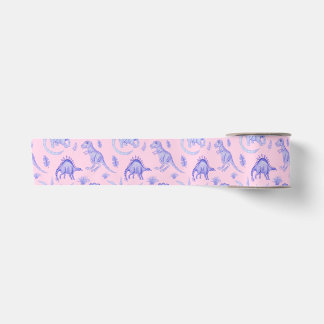 Rosa und Lila Girls Dinosaur-Geschenke Satinband