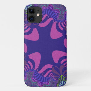 Rosa und Lila Kreuz Case-Mate iPhone Hülle