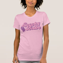Rosa und Lila Pastellblende mit Niedlichem Geist T-Shirt