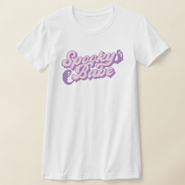 Rosa und Lila Pastellblüte mit schimmernden Geiste T-Shirt (Ablage )