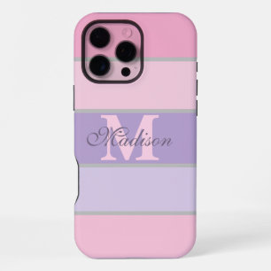 rosa und lila pastellfarbene iPhone-/iPad-Gehäuse iPhone 16 Pro Max Hülle