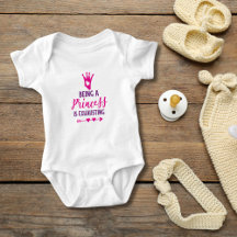 Rosa und Lila Prinzessin zu sein erschöpft