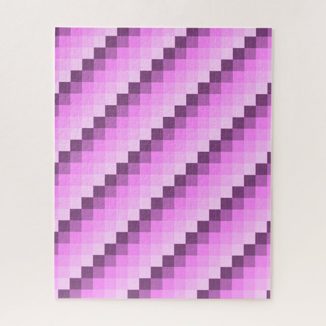 Rosa und Lila Quadrate (Vertikal)