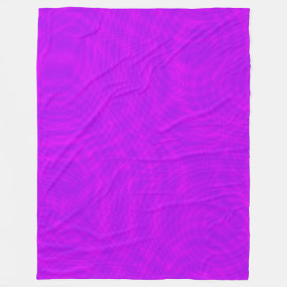 Rosa und Lila Ripple Moiré Fleecedecke