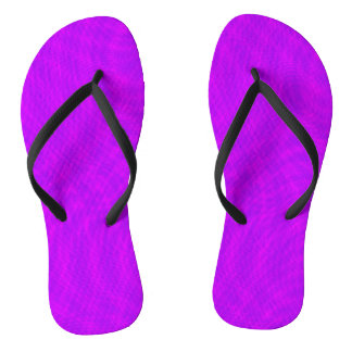 Rosa und Lila Ripple Moiré Flip Flops