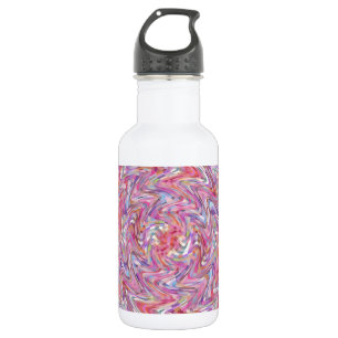 Rosa und Lila, schweißes Quilt-Mosaik Trinkflasche