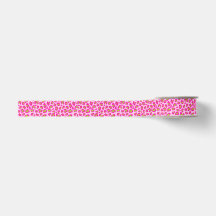 Rosa und Limoner Leopardcheetah-Druck
