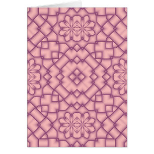 Rosa und Magenta Tracery