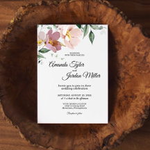 Rosa und Mauve Vintage Blumenhochzeit