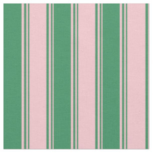 Rosa- und Meeresgrün farbige Streifen/Linienmuster Stoff