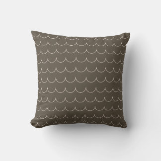 Rosa und Oliv-Schalotten-Geometrie-Wurfkissen Kissen