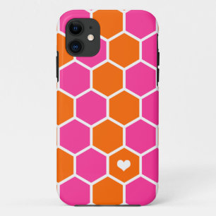 "Rosa und orange lebendige Liebe" iPhone 5/5S Fall Case-Mate iPhone Hülle