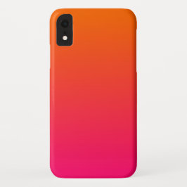 Rosa und Orange Ombre Case-Mate iPhone Hülle