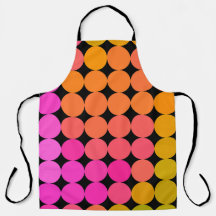 rosa und orange Punkte