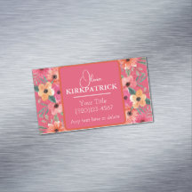 Rosa und orangefarbene Wasserfarben