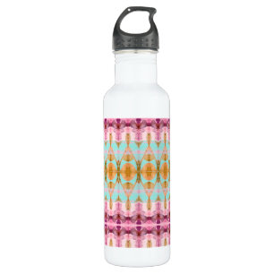 Rosa und Pflaume Edelstahlflasche