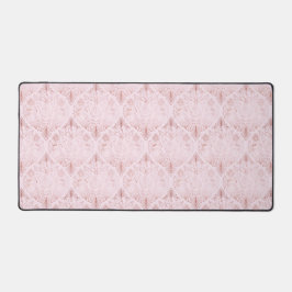 Rosa und Rose Gold Schreibtischunterlage