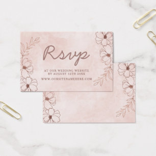 Rosa und Rose Gold Website UAWG Einfügen Karten