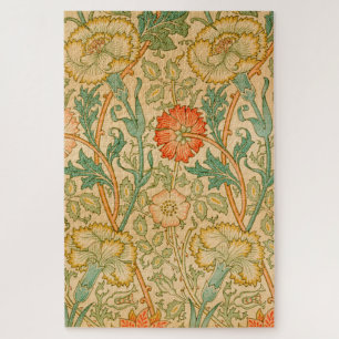 Rosa- und Rosenmuster (von William Morris)
