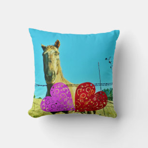 Rosa und Rot & Creme Kissen