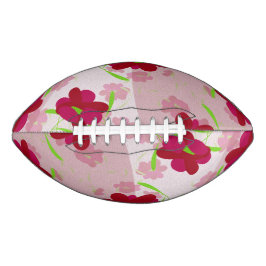 Rosa und rote Blume - Blumen Football