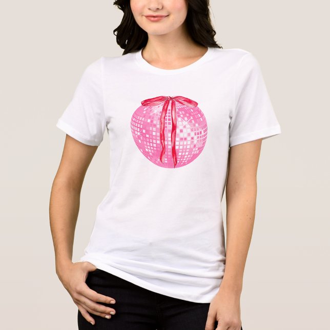 Rosa und Rote Disco T-Shirt (Von Creator hochgeladen)
