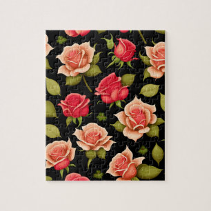 Rosa und Rote Rosen Blütenfarben