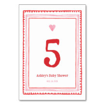 Rosa und Rote Valentine Party