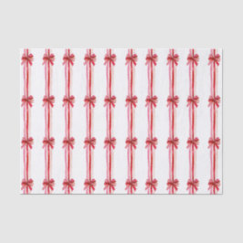 Rosa und rote Weihnachtsbäume Seidenpapier