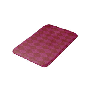 Rosa und roter Diamant Glitter Pouf Badematte