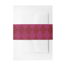 Rosa und roter Diamant Glitzer