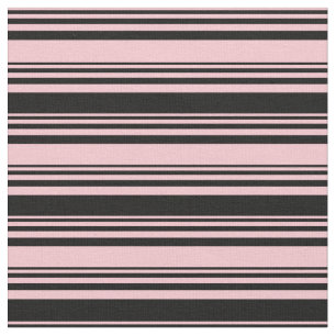 rosa und schwarz gestreiftes Muster Stoff