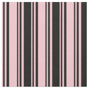 rosa und schwarze Linien/Streifen-Muster Stoff
