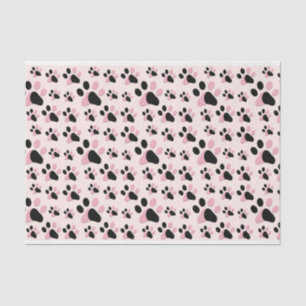Rosa und schwarze Paste Seidenpapier