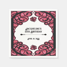 Rosa und schwarze vergitterte Rosenprinzessin Gebu