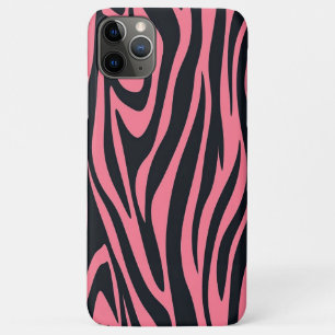 Rosa und schwarze Zebra Case-Mate iPhone Hülle