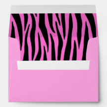 Rosa und schwarze Zebrastreifen