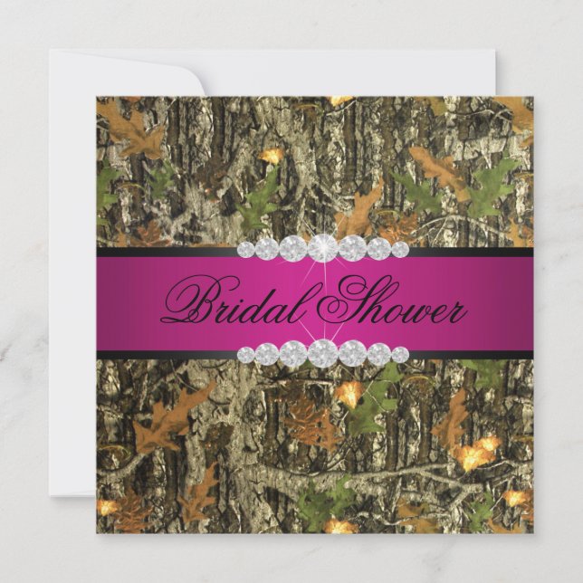 Rosa und schwarzer Zebra-Junggeselinnen-Abschied Einladung (Vorderseite)