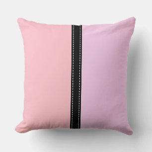 Rosa und Shampoo, solide Farbe Hintergrund Kissen